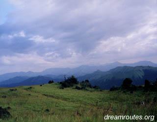 View from top of Narasimha Parvata